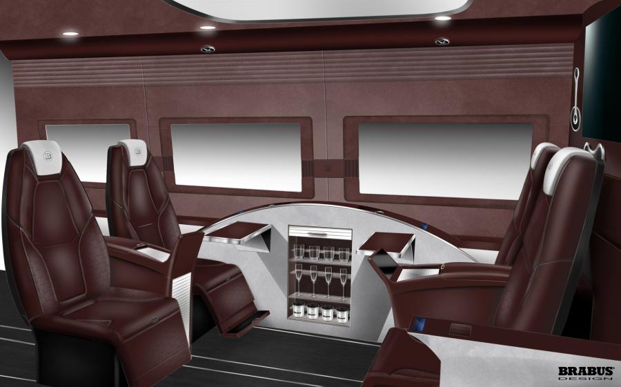 Интерьер Mercedes-Benz Sprinter Business Lounge by Brabus (Br.906) 2014 года  (фото 33 из 33)